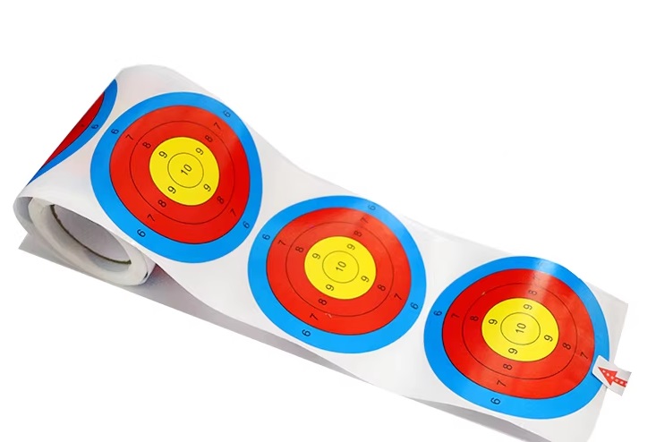 Target Labels Roll 120mm