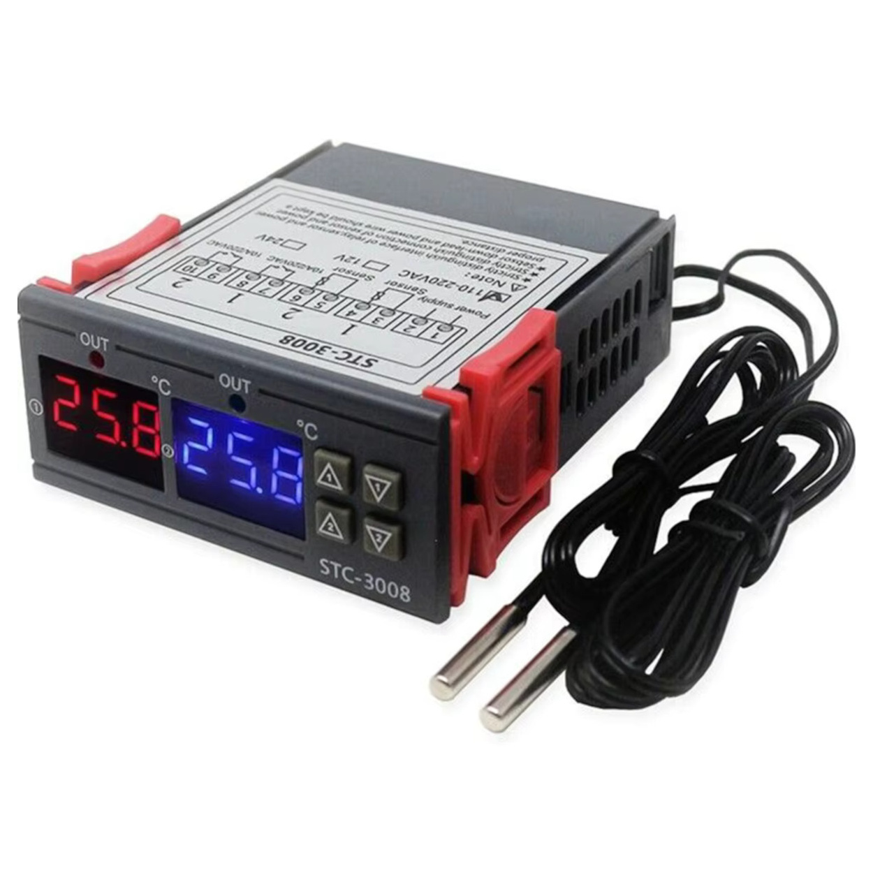 STC-3008 Digital Dual Temperature Controller