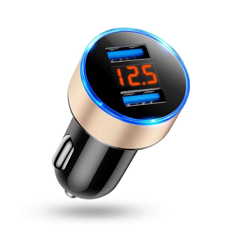 Cigarette Charger With Voltage Display
