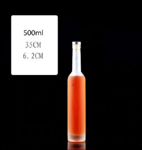 Glass Bottles - 500ml Frosted