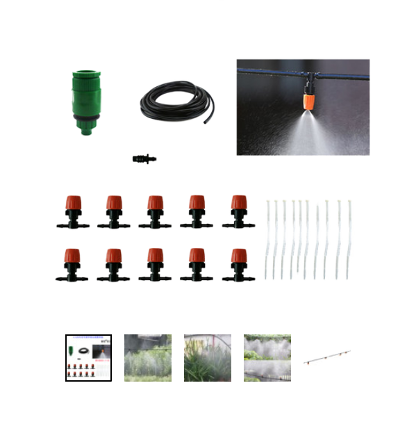 Irrigation set 10pcs 10m