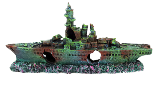 Aquarium aquatic decoration ornaments - Cruiser (large)