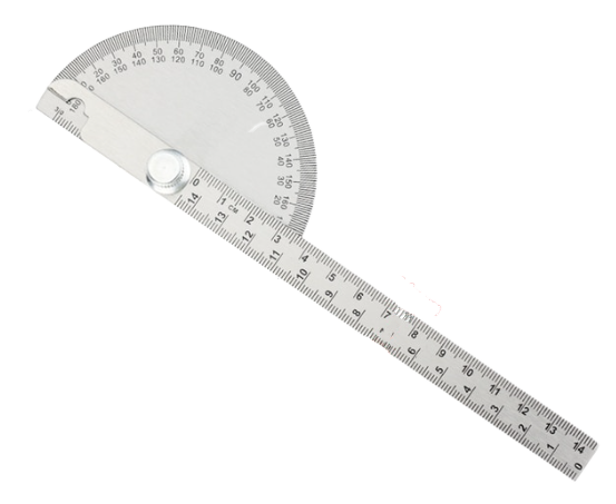 Stainless Steel Protractor Metal Ruler Multi Angle - Stainless Steel Protractor Metal Ruler Multi Angle